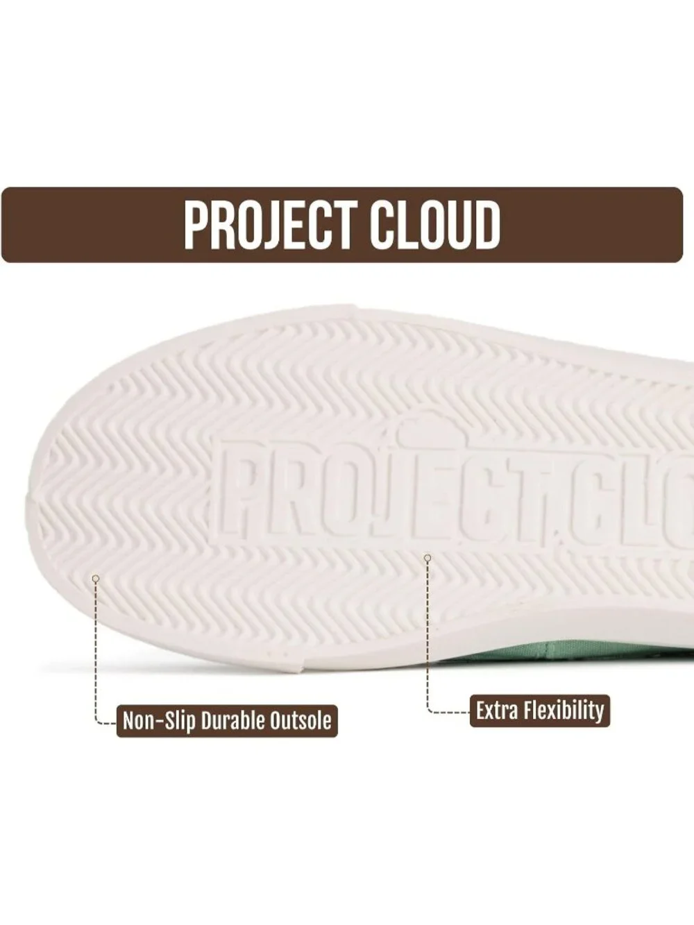 Womens Hemlock Canvas Project Cloud Canvas Sneakers Memory Foam Slip On Loafers